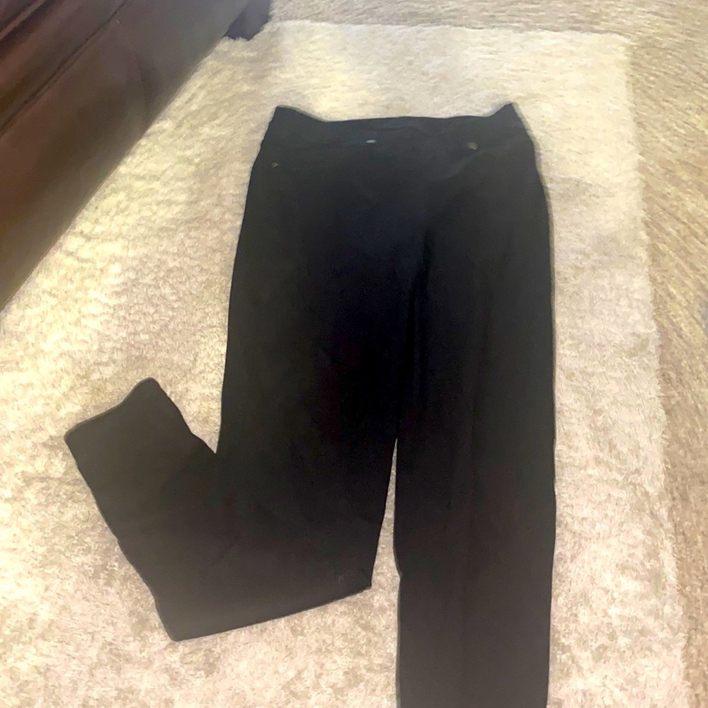 Black jeggings